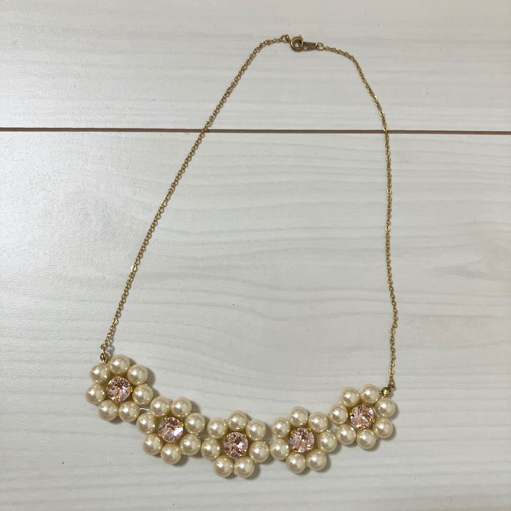 ネックレス　パール ハンドメイド作品　フォーマル