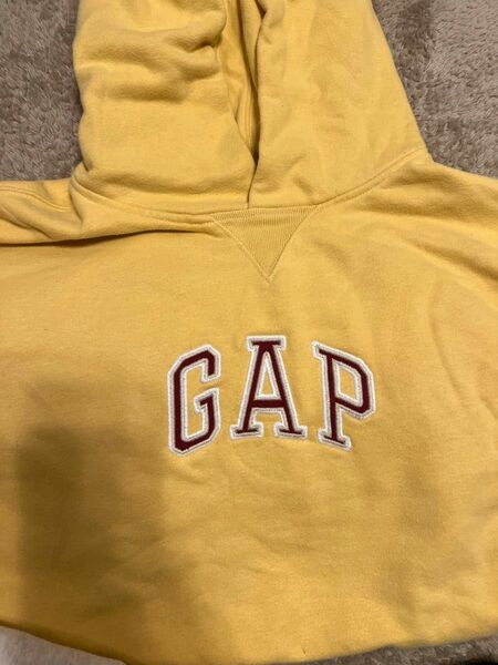 Gap スウェット パーカー イエロー