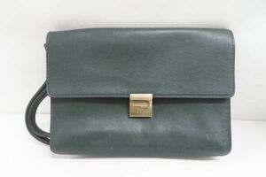 7009/mk/01.22 ◆ルイヴィトン LOUIS VUITTON セカンドバッグ タイガ セレンガ タイガレザーエピセア ダークグリーン（89477）