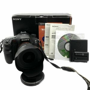 仙31 SONY α99 SLT-A99V デジタル一眼レフカメラ ソニー / DT 4.5-5.6/11-18 レンズ / 箱 バッテリー 充電器 レンズフード 説明書 付属品