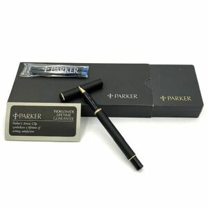 仙58 PARKER 万年筆 新幹線開業記念 掛川市 刻印 パーカー ケース インク付き 筆記用具 文房具