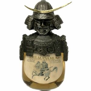 仙19【未開栓】NIKKA WHISKIY G&G THE MASAMUNE ニッカ ウイスキー GOLD&GOLD 伊達政宗 ボトルキャップ 武将 甲冑 戦国武将 古酒