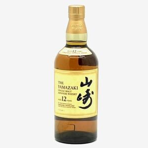 仙12&35【未開栓】山崎12年 サントリー シングル モルト ウイスキー 700ml 43% SUNTORY YAMAZAKI SINGLE MALT お酒