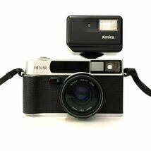 仙53 Konica HEXAR Classic 120周年記念特別限定セット コンパクトフィルムカメラ 35mm F2.0 箱付き 付属品あり コニカ ヘキサー_画像2