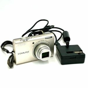 仙6 Nikon COOLPIX S6200 デジカメ コンデジ コンパクトデジタルカメラ シルバーカラー ニコン クールピクス
