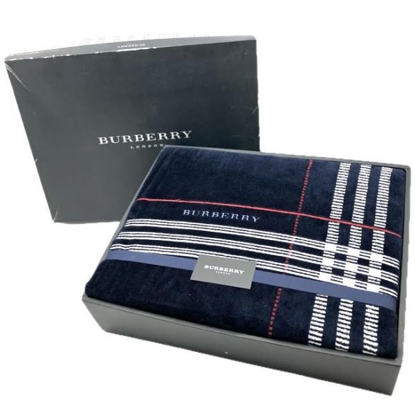 Yahoo!オークション -「burberry バーバリー タオルケット 