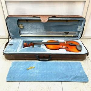 仙101 スズキ バイオリン No.330 Size 4/4 Anno 1975 SUZUKI VIOLIN NAGOYA 鈴木 弦楽器 器材 演奏 ハードケース付き