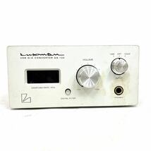 仙103【通電確認済み】LUXMAN DA-100 USB D/A CONVERTER ラックスマン ヘッドホンアンプ_画像1