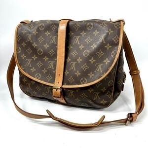 仙18 LOUIS VUITTON モノグラム ソミュール35 M42254 ショルダーバッグ ルイヴィトン レディース 