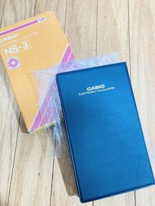 CASIO カシオ 手帳型カバー付属 12桁 ソーラー電卓 NS-3 昭和レトロ ポケット型