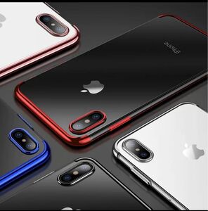 大人気おしゃれiPhone XS赤カラーTPUケース