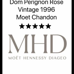 超貴重品　1996 Dom Perignon Rose Vintage ドンペリロゼ