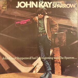 JOHN KAY AND THE SPARROW 洋楽 BLUES ROCK LP US PRESS レコード