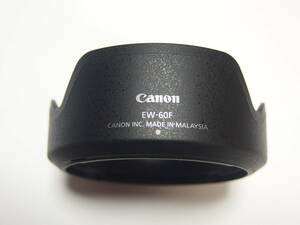 Canon キヤノン　純正レンズフード　EW-60F RF-S18-150mm F3.5-6.3 IS STM, EF-M18-150mm F3.5-6.3 IS STM 用