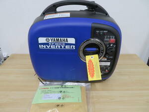 未使用保管品 ヤマハ YAMAHA 防音型インバーター発電機 EF16HiS 単相100V 1.6kVA 50/60Hz 直流12V 8A 1600W EF1600iS 激安1円スタート