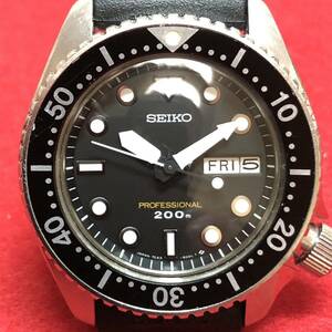 SEIKO diver quartz professional 200m セイコー ダイバー クォーツ プロフェッショナル200m 7C43-6010 