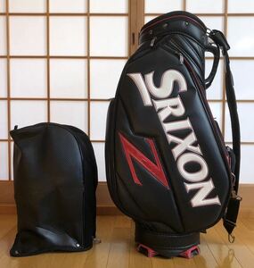 おまけ付き！SRIXON スリクソン 3点式ショルダーベルト キャディバッグ ツアー仕様 プロレプリカモデル 中古