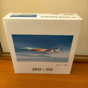新品 JALUX JAS MD-90 4号機 ダイキャストモデル 1/200スケール BJE3037 JAL/日本航空 
