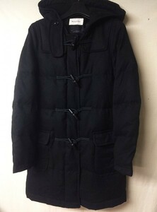 *MOUSSY Moussy *da full down long coat * black *