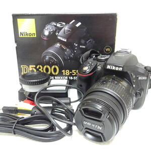 Nikon D5300 デジタル一眼カメラ 動作未確認【80サイズ/同梱不可/大阪発送】【2386545/287/mrrz】