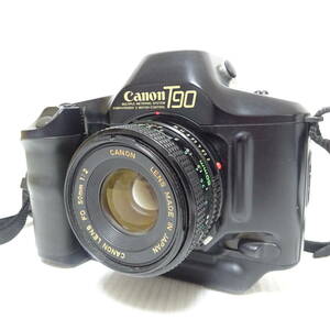 Canon T90 フィルム一眼カメラ 動作未確認【60サイズ/同梱不可/大阪発送】【2394395/042/mrrz】