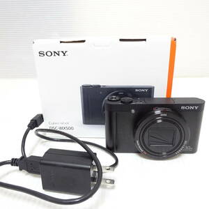 Sony Cyber Shoy DSC-WX500 デジタルカメラ 通電確認済み 【60サイズ/同梱不可/大阪発送】【2413149/191/mrrz】