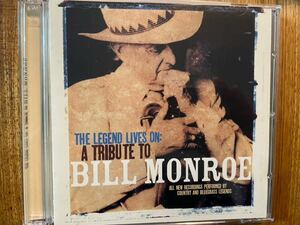 2CD V.A/ THE LEGEND LIVES ON tribute to BILL MONROE ralph stanley