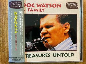 CD DOC WATSON & FAMILY / TREASURES UNTOLD