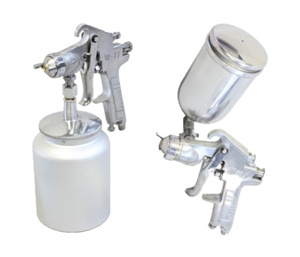  air spray gun gravity type siphon type 2 number set calibre 2.0mm spray gun 