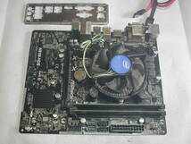 マザーボード ASRock H81M-HDS Core i7 4790K 4.00GHz メモリー 8GB CPU付 k118_画像3