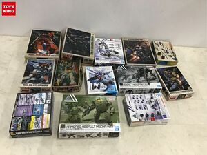 1円〜 同梱不可 ジャンク 1/144等 RX-78 ガンダム、30MM エグザビークル 装甲突撃メカVer 他