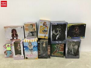 1円〜 同梱不可 ジャンク プレミアムフィギュア等 進撃の巨人、テラフォーマーズ、東京リベンジャーズ 他