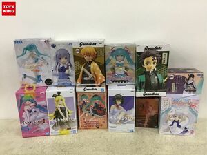 1円〜 同梱不可 ジャンク Grandista等 鬼滅の刃、ご注文はうさぎですか？、アイドルマスターシンデレラガールズ 他