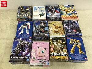 1円〜 同梱不可 ジャンク SDガンダム ベンジャミンV2ガンダム、ポケモンプラモコレクション クイック イーブイ 他