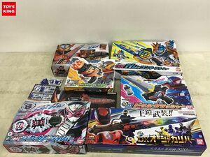 1円〜 同梱不可 ジャンク キングオージャー DXオージャカリバー、仮面ライダー セイバー DX火炎剣烈火、ジオウ DXジクウドライバー他