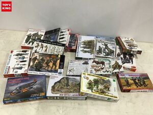 1円〜 同梱不可 ジャンク 1/35等 RED DEVILS ARNHEM 1944、Caudron C-455 Goeland 他