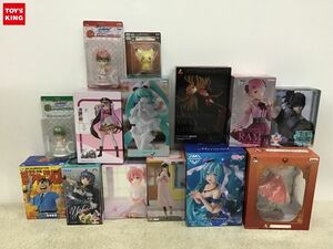 1円〜 同梱不可 ジャンク 一番くじフィギュア、AMPフィギュア等 初音ミク、Fate、ポケモン 他