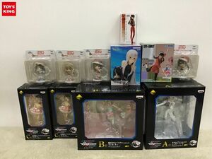 1円〜 同梱不可 ジャンク 一番くじフィギュア等 マクロスF、SPY×FAMILY、けいおん 他