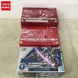 1円〜 HGUC 1/144 ゼータガンダム2号機 初期検証型、アクア・ハンブラビII A.O.Z RE-BOOT版 他