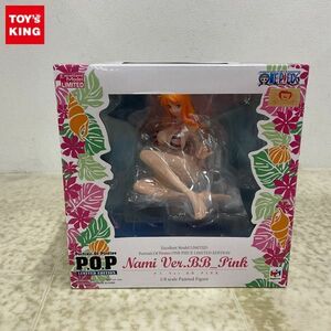 1円〜 未開封 メガハウス P.O.P LIMITED EDITION/POP 1/8 ONE PIECE ナミ Ver.BB_PINK フィギュア