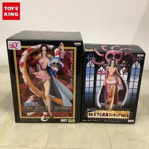 1円〜 未開封含 ONE PIECE スペシャルクオリティフィギュア ボア・ハンコック、DX王下七武海フィギュアvol.4 ボア・ハンコック