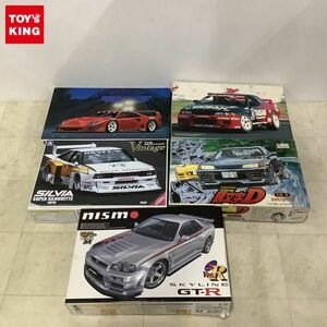 1円〜 フジミ等 1/24 タイサン スカイライン GT-R 頭文字D 中里 毅 BNR32 GT-R 他