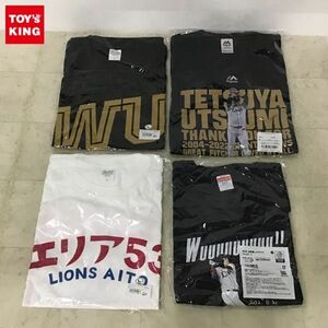 1円〜 未開封 西武ライオンズ お互いプロデュースTシャツ ホワイト 愛斗 Lサイズ 0830_呉念庭_ハイライト Tシャツ Lサイズ 他