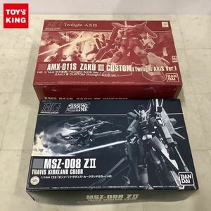 1円〜 HGUC 1/144 機動戦士ガンダム外伝ミッシングリンク等 ZIIゼッツー トラヴィス・カークランドカラー ザクIII改 Twilight AXIS Ver