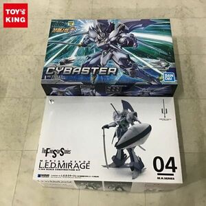 1円〜 ウェーブ等 1/144 ファイブスター物語/FSS L.E.D.レッドミラージュ 先行量産機2989 コーラス隊仕様 他