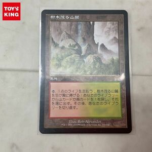 1円〜 MTG マジック:ザ・ギャザリング 土地 樹木茂る山麓 日本語版