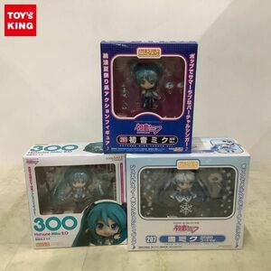 1円〜 未開封含 ねんどろいど 初音ミク 207 雪ミク ふわふわコート Ver. 261 初音ミク 浴衣 Ver. 他