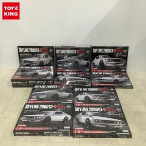 1円〜 未開封 デアゴスティーニ 1/8 週刊 スカイライン 2000GT-R KPGC110 No.61〜No.70