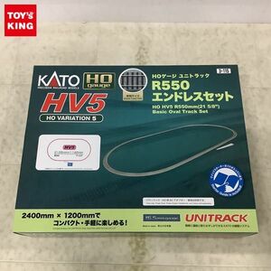 1円〜 KATO ユニトラック HOゲージ 3-115 R550 エンドレスセット HV5