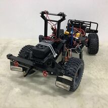 1円〜 ジャンク 電動RC シャーシ、9imod DSC45MG サーボ、G.T.POWER エンジンサウンドシステム 他_画像2